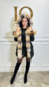 Parka Anatolia Black-Gold